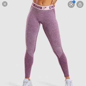 EUC Dark Ruby Small Gymshark Flex Leggings